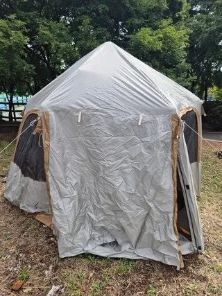 COUCAMP 에어텐트 리뷰8