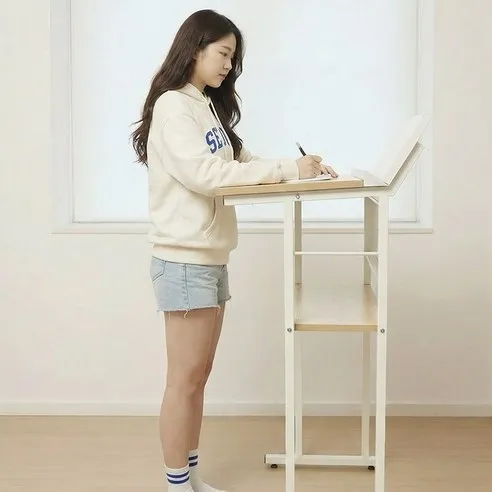 디자인블레스 스탠딩 책상 사진4