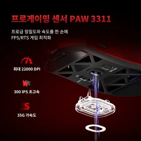 FURYCUBE G11 마우스 사진4