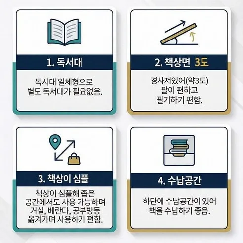 디자인블레스 스탠딩 책상 사진5