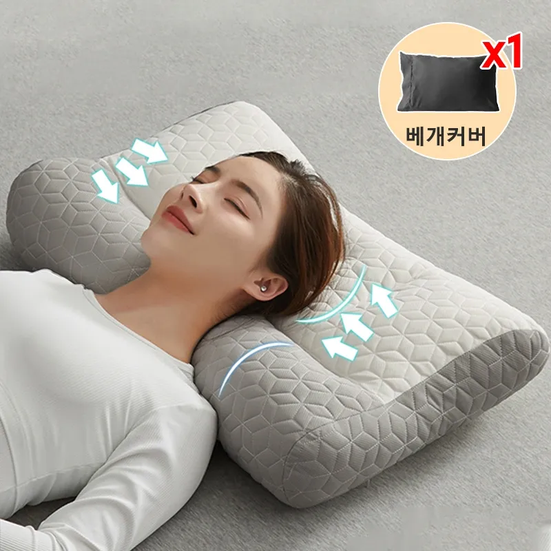 KORELAN 베개 목편한 경추 배게 썸네일